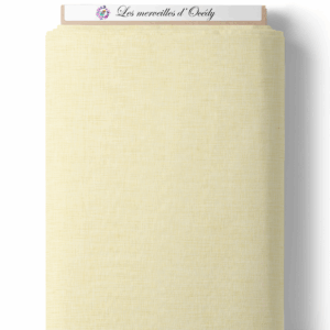 Inspiration Belle & la bête - Unis jaune clair