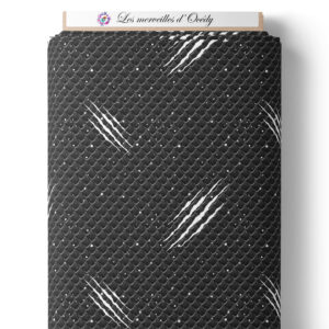 Dragon light - Griffes sur laize - Noir
