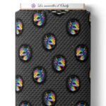 Dragon dark - Dragon sur laize - Multicolore
