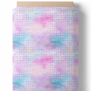 Motif quadrillage flou pastel