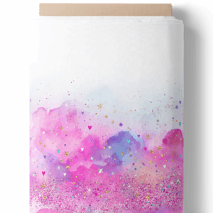 Explosion de paillettes pastel - Bordure répétitif