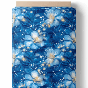 Éclat floral - Bleu