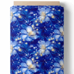 Éclat floral - Bleu profond