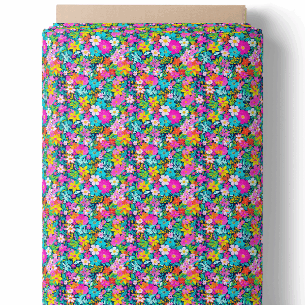 Style Liberty - Fleurs néon