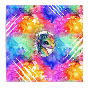 Dragon light - Panneau central - Multicolore
