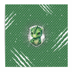 Dragon light - Panneau central - Vert