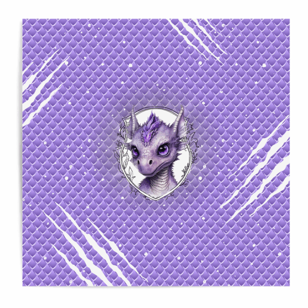 Dragon light - Panneau central - Violet