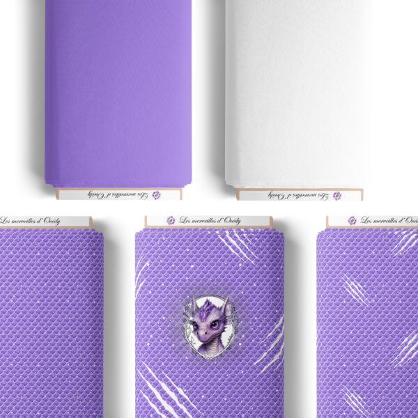 Dragon light - Unis violet – Image 2