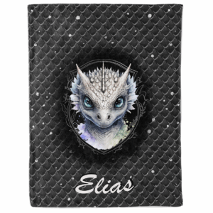 Dragon dark - Panneau couverture - Argent