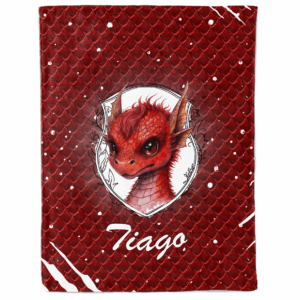 Dragon light - Panneau couverture - Rouge