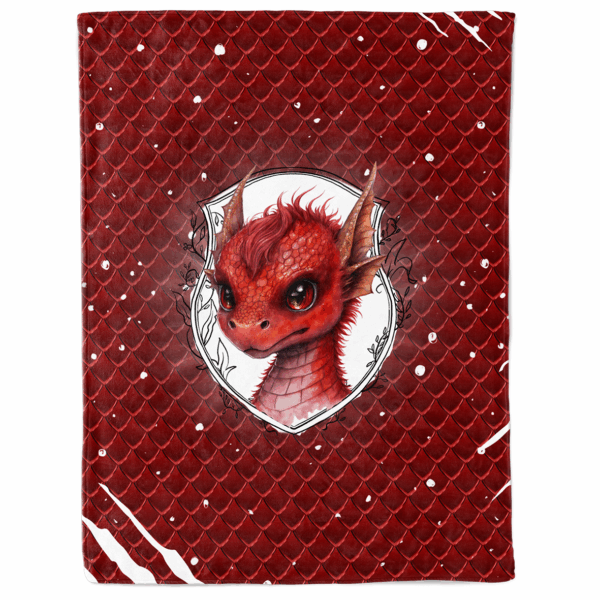Dragon light - Panneau couverture - Rouge – Image 2