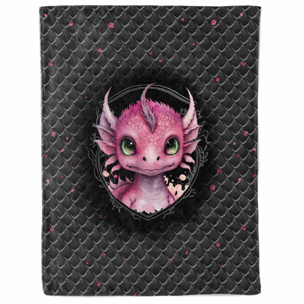 Dragon dark - Panneau couverture - Rose – Image 2