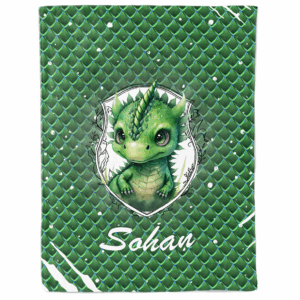 Dragon light - Panneau couverture - Vert