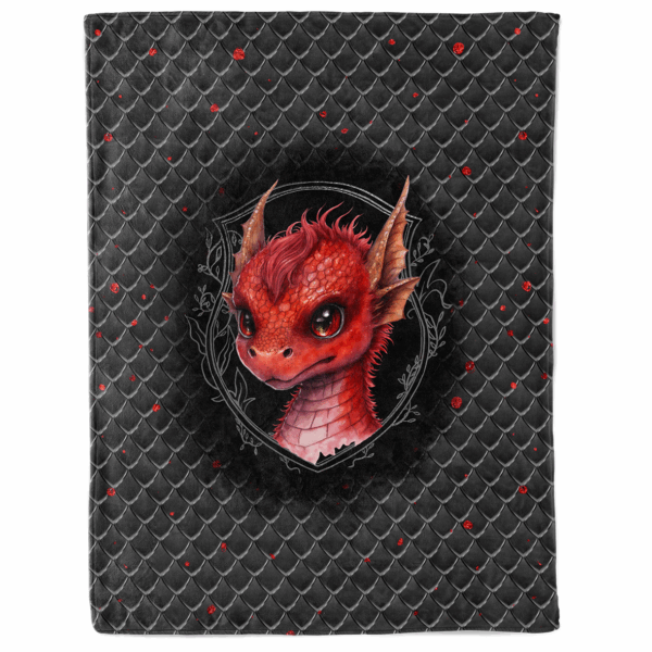 Dragon dark - Panneau couverture - Rouge – Image 2