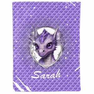 Dragon light - Panneau couverture - Violet