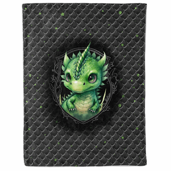 Dragon dark - Panneau couverture - Vert – Image 2