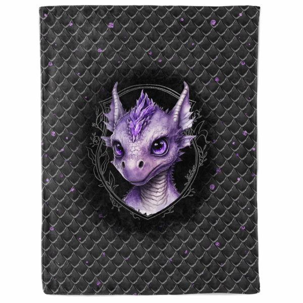 Dragon dark - Panneau couverture - Violet – Image 2