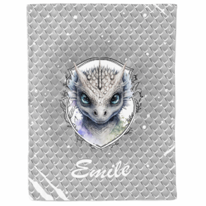 Dragon light - Panneau couverture - Argent