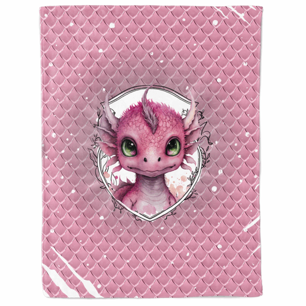 Dragon light - Panneau couverture - Rose – Image 2