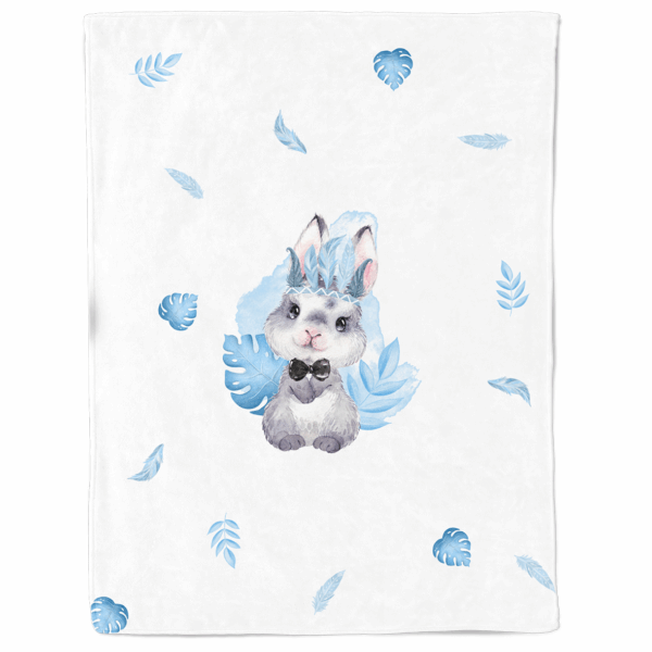 Baby animal's bleu - Panneau couverture - Lapin – Image 2
