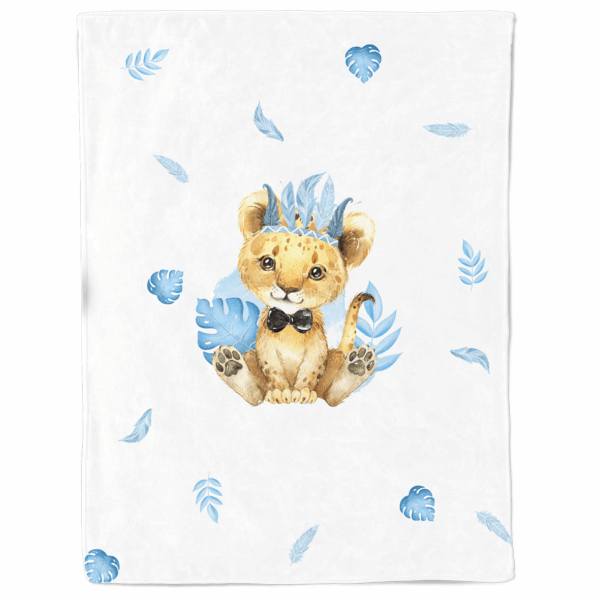 Baby animal's bleu - Panneau couverture - Lionceau – Image 2