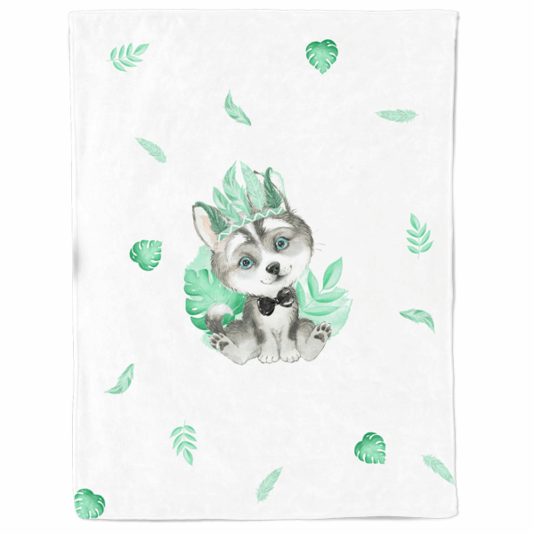 Baby animal's vert - Panneau couverture - Loup – Image 2