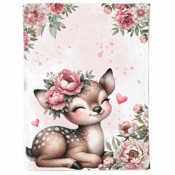 Ma petite biche fleuris - Panneau couverture – Image 2
