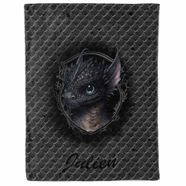 Dragon dark - Panneau couverture - Noir
