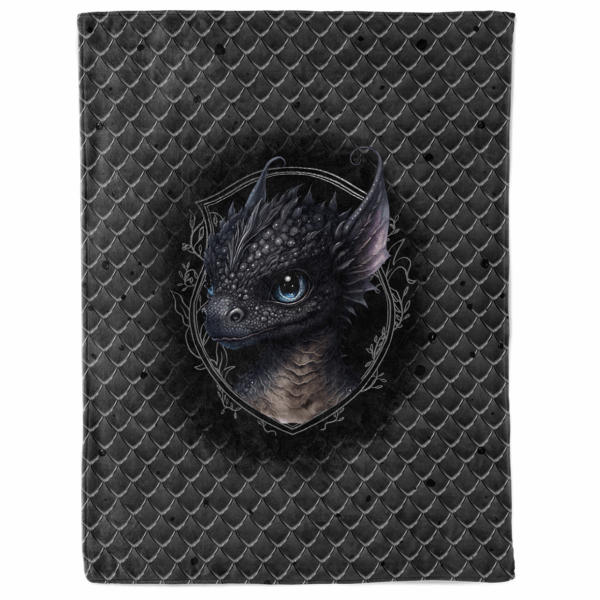 Dragon dark - Panneau couverture - Noir – Image 2