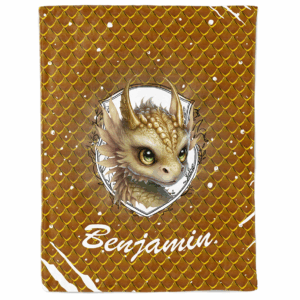Dragon light - Panneau couverture - Or