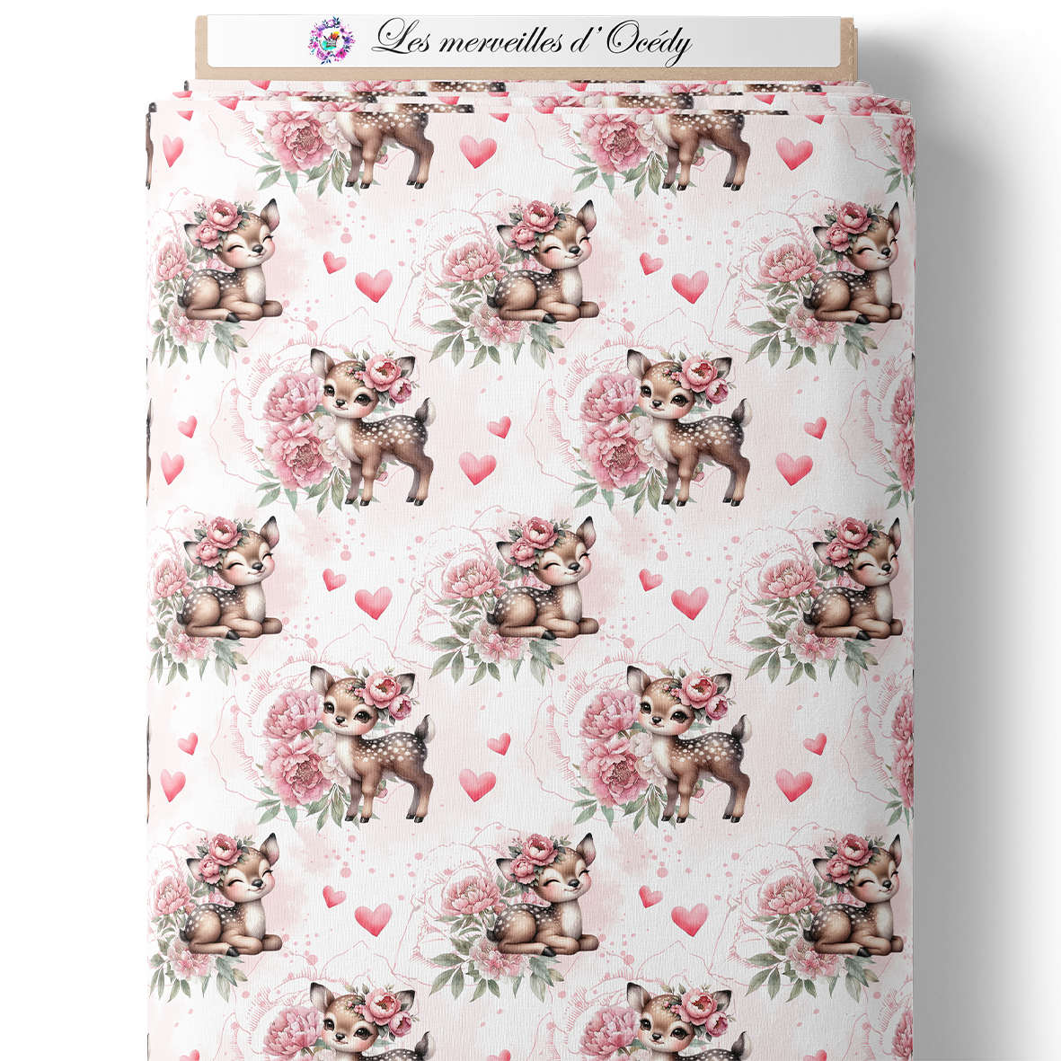 Ma petite biche fleuris - Biche sur laize