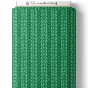 Baby animal's - Effet laine vert