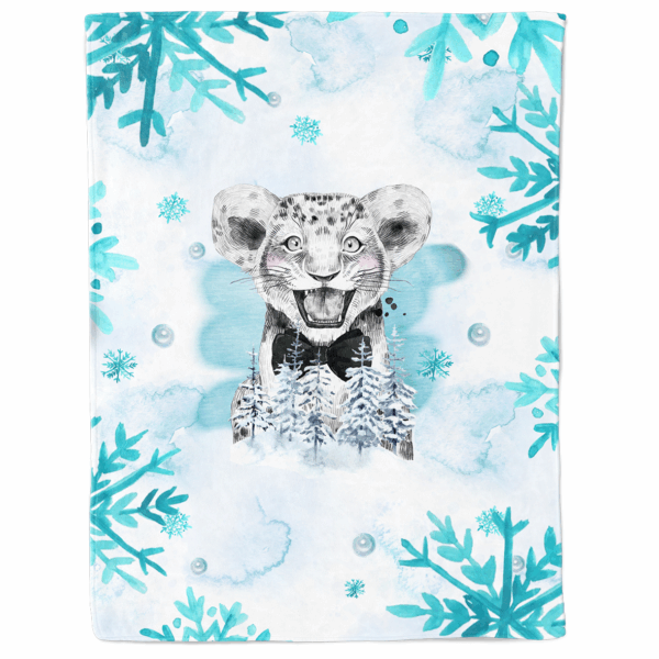 Safari Ice - Bleu boy - Panneau couverture - Lionceau – Image 2