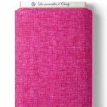 Safari Ice - Effet lin fuchsia intense