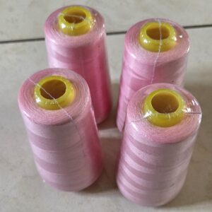 Cône de fil pour surjeteuse 3000yards - Rose (STOCK)