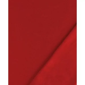 Sweat minky - Rouge STOCK