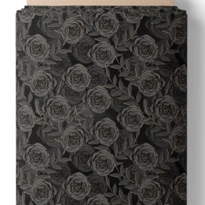COTON - Roses noirs (STOCK)