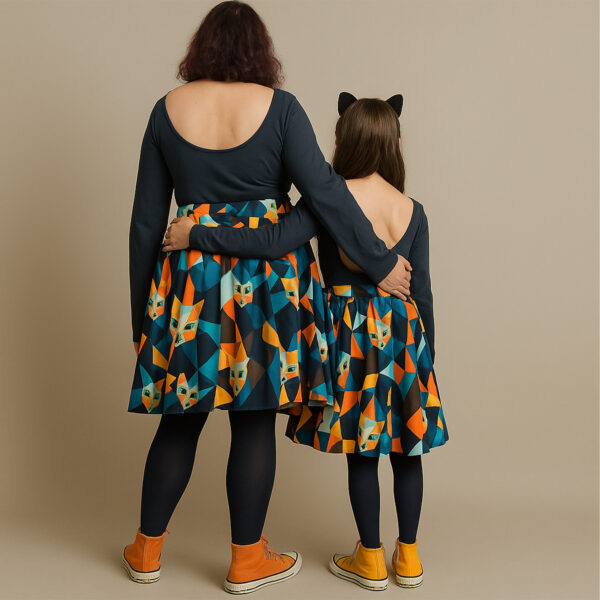 Wendy - Robe/combi - Duo femme & fille - Patron PDF – Image 2