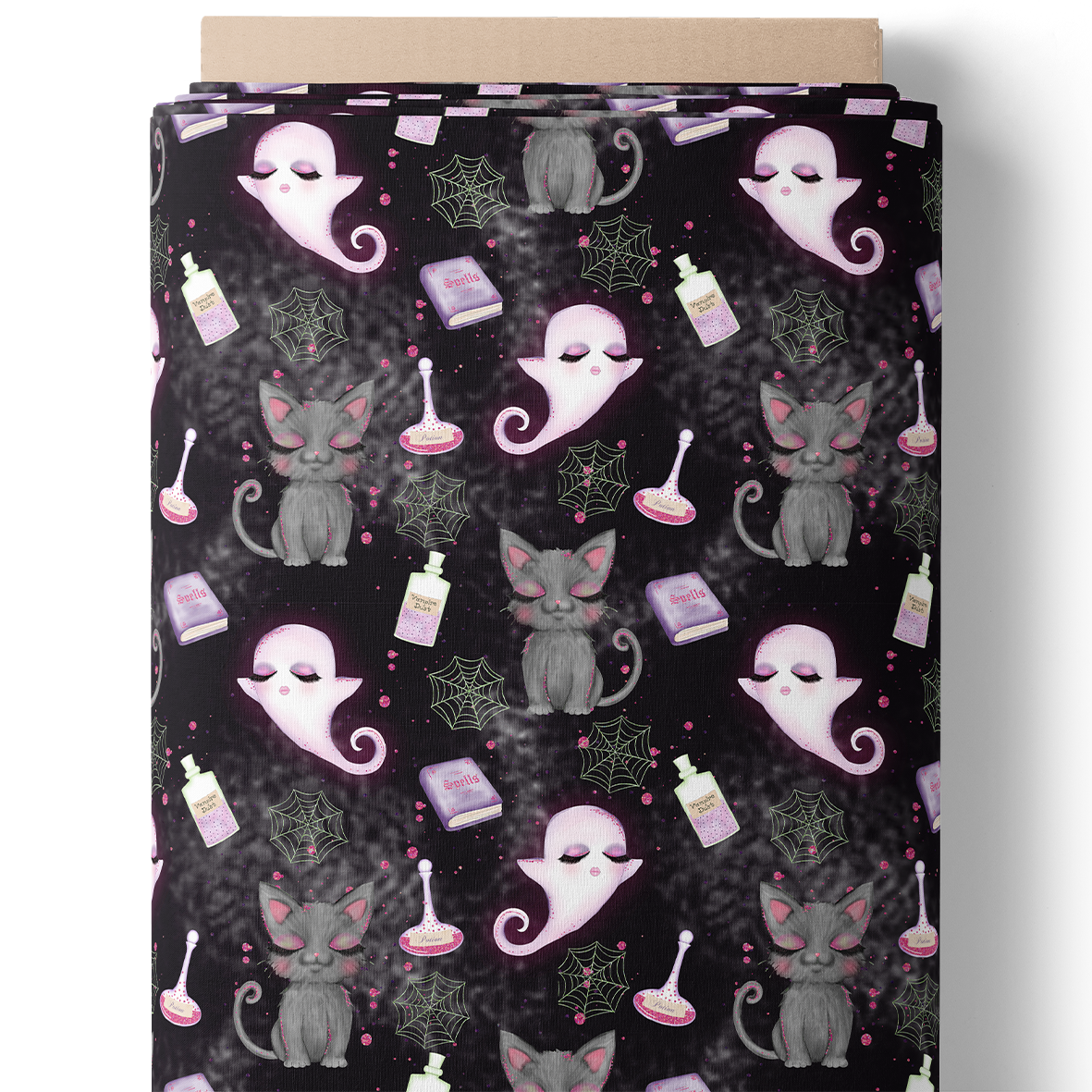 Petits fantômes et chats mystiques