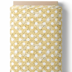 Pois et écriture vintage
