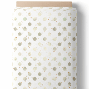 Pois dorés - Jaune/beige