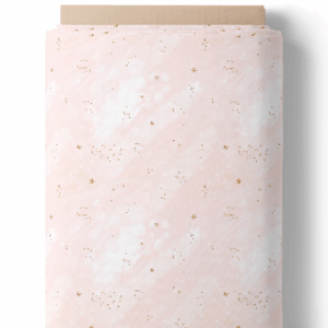 Ciel étoilé rose poudré