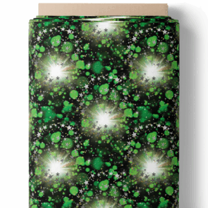 Explosion d’étoiles vertes