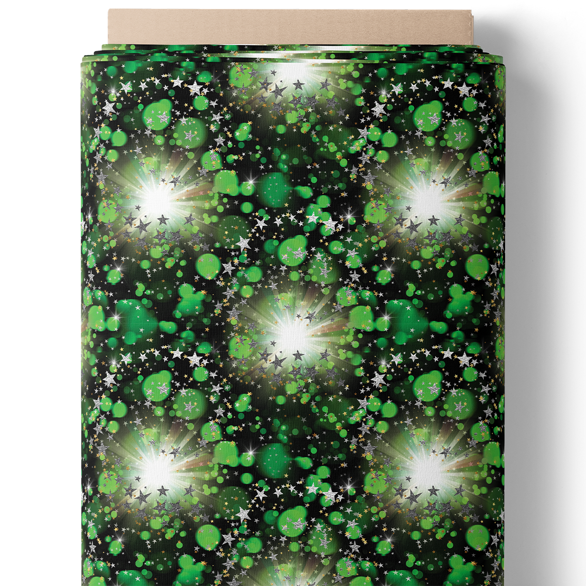 Explosion d’étoiles vertes